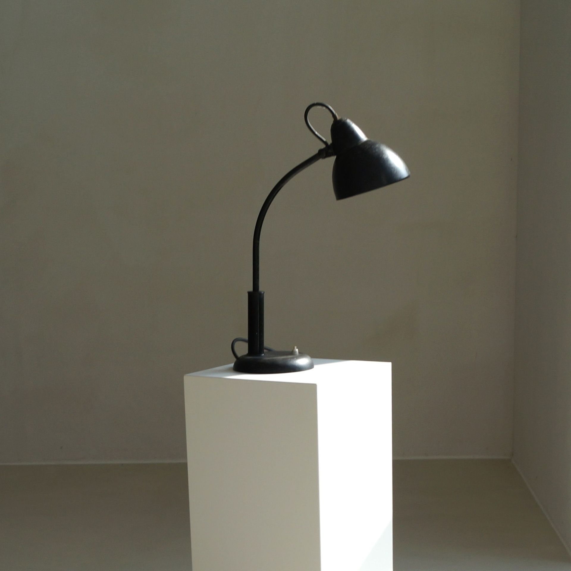On Hold: Bauhaus desk lamp, Germany, 1950s