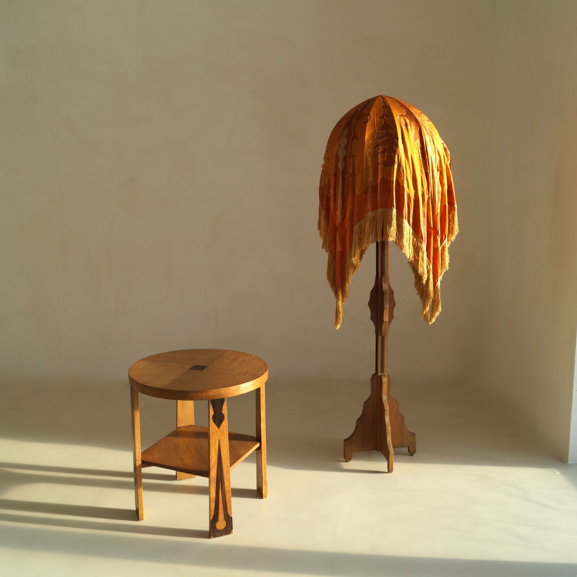 On Hold: Dutch Art Deco Amsterdam School occasional table, 1920s