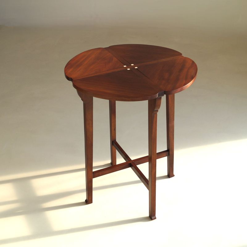 On Hold: Rare Dutch 'Nieuwe Kunst' side table by Jac van den Bosch, 1920s
