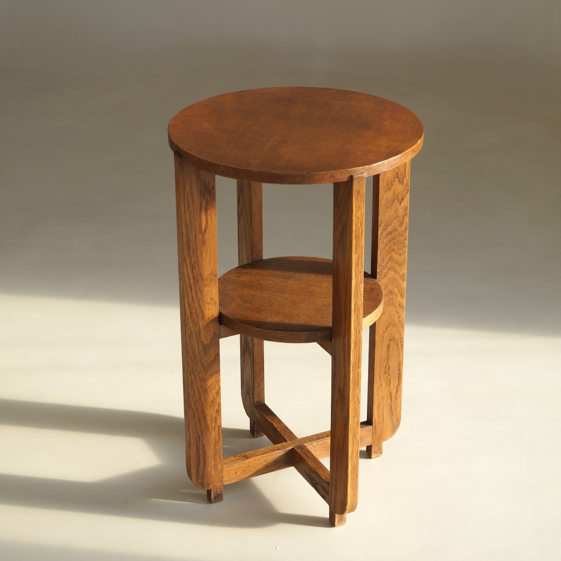 Dutch Modernist Art Deco Side or Plant Table, 1920s