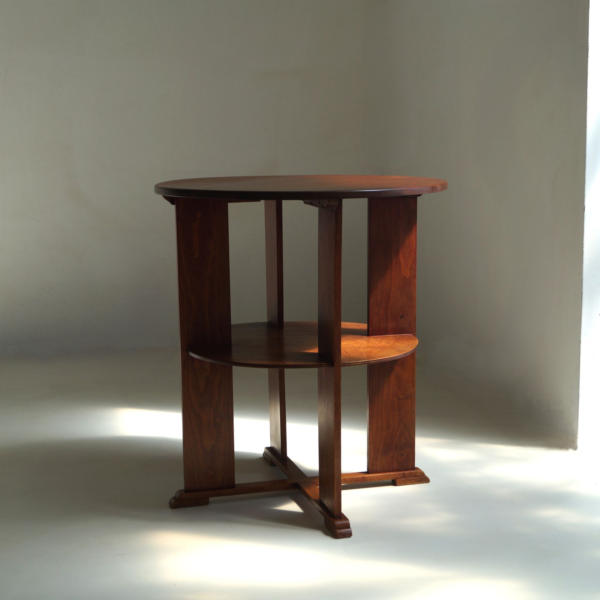 Dutch Art Deco Modernist Hague School Side Table, 1920s