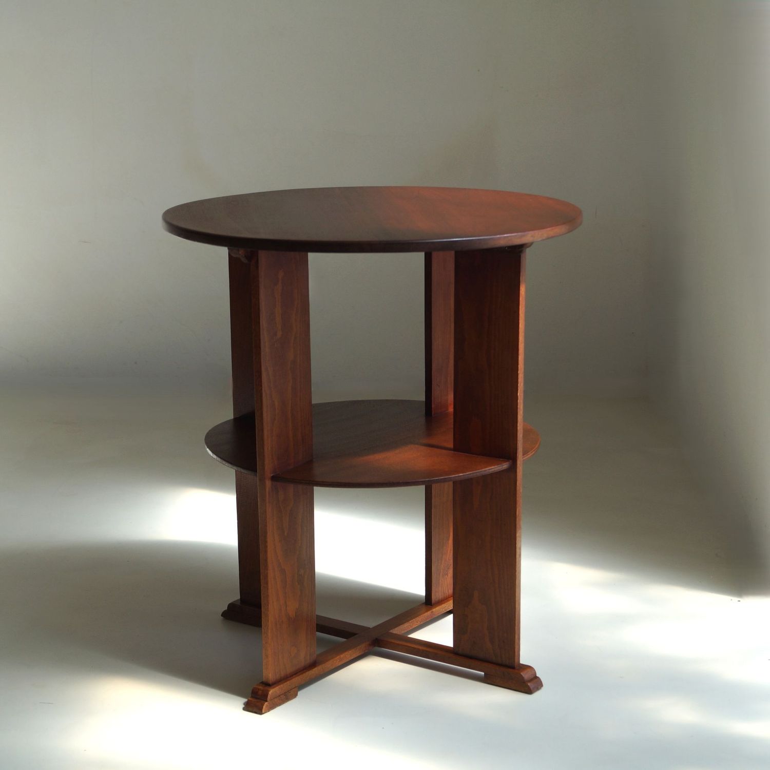 Dutch Art Deco Modernist Hague School Side Table, 1920s