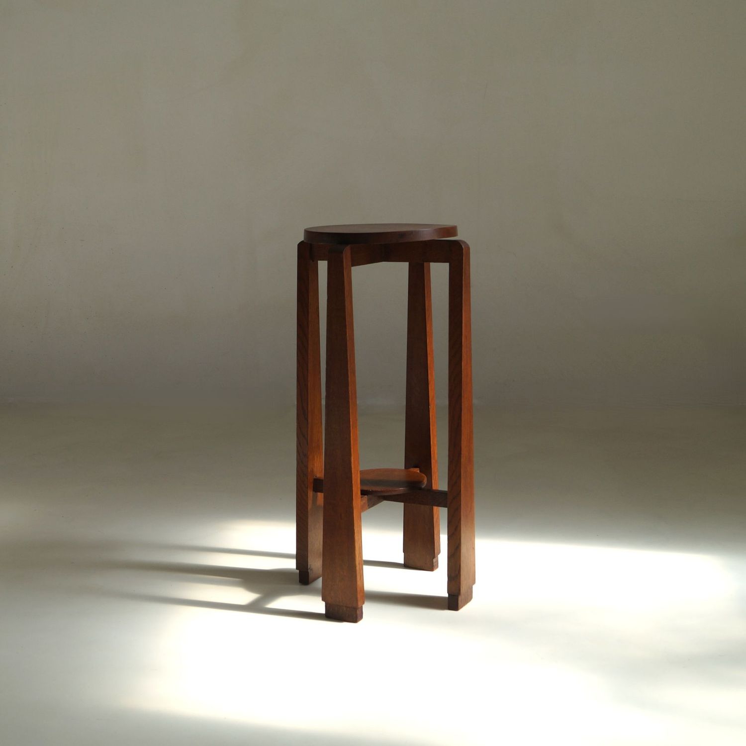 Elegant Dutch Art Deco Hague School Accent Table, 1920s