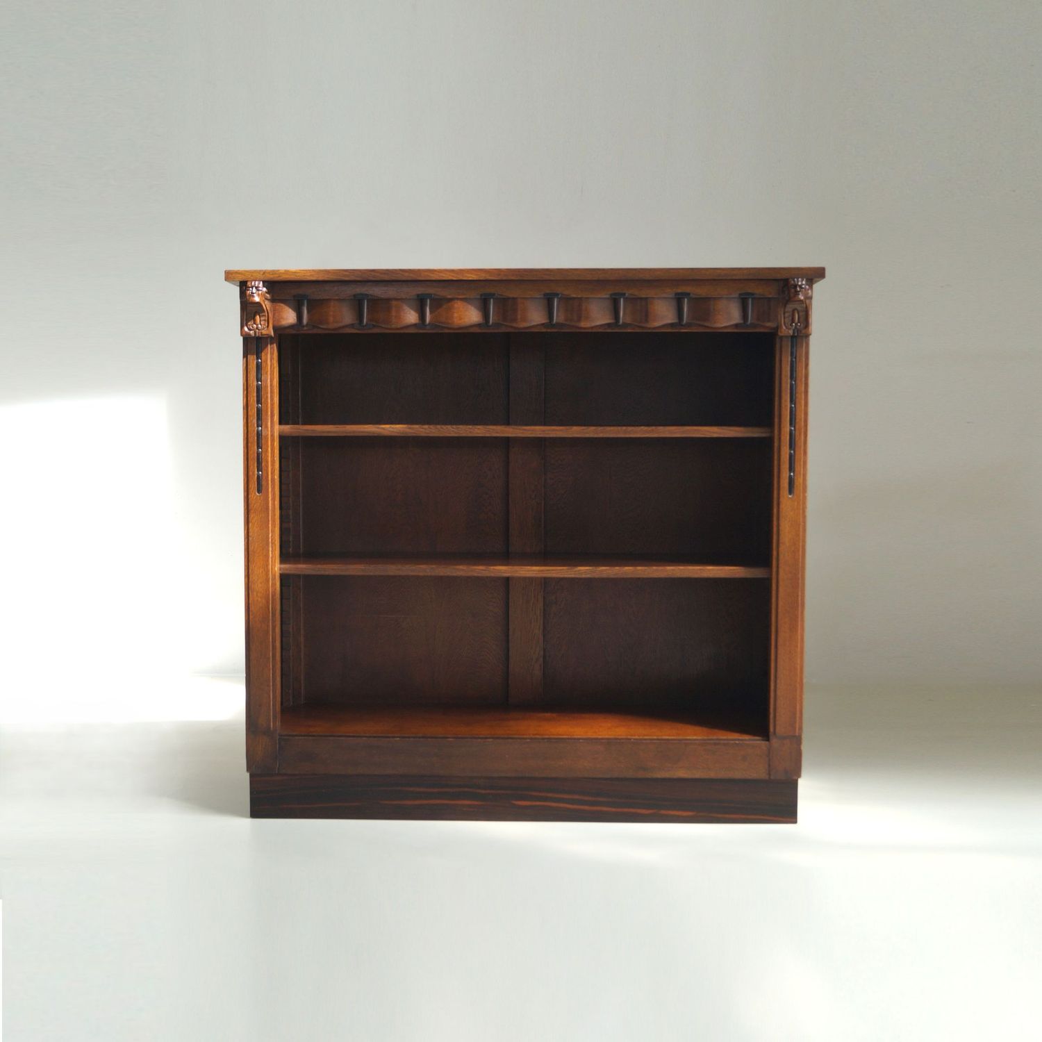 Dutch Art Deco Amsterdam School Bookcase by Hildo Krop, 1920s