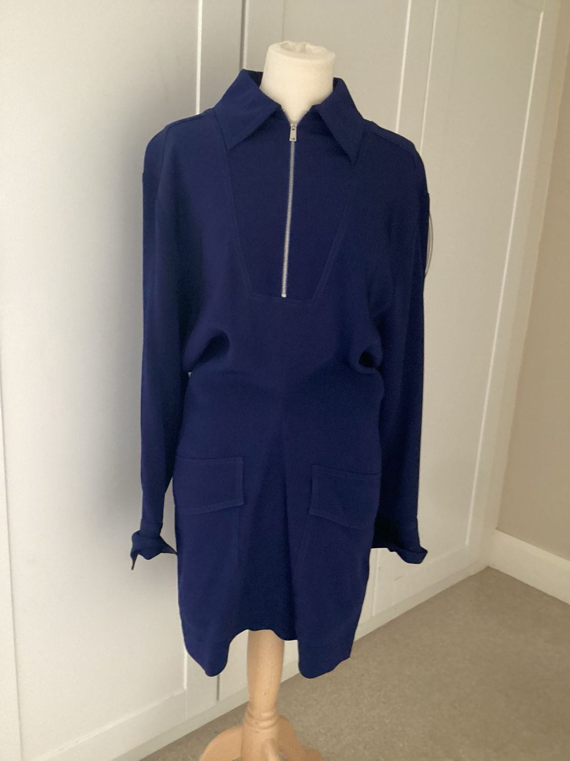 Victoria Beckham Blue Dress BNWT Size 10