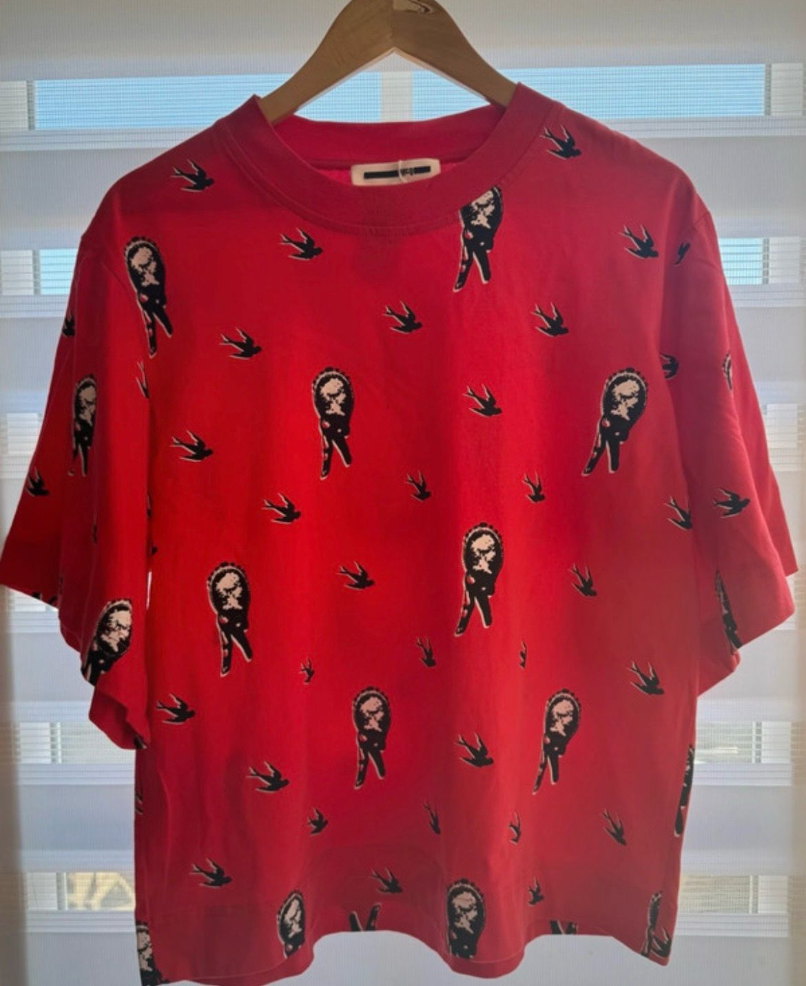 Red Alexander McQueen T-shirt Size 38