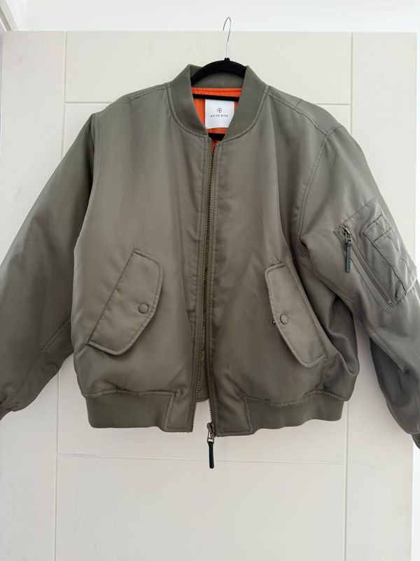 Anine Bing Khaki Bomber Size S