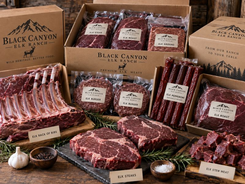 Whole Animal (Elk) Processed by USDA plant and packaged ready to go Price Per lb   *Average Animal Weight of Animal after Full Processing is between 125 and 175 pounds