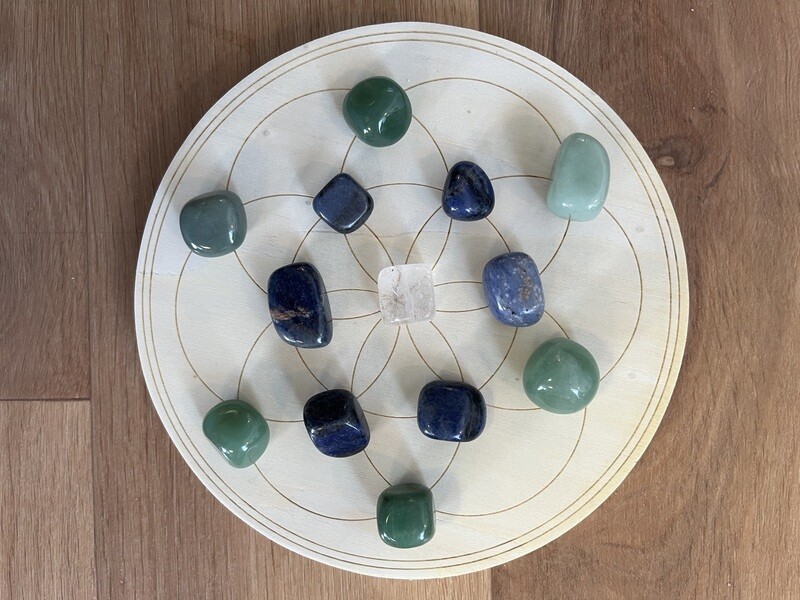 The Seed of Life Crystal Grid