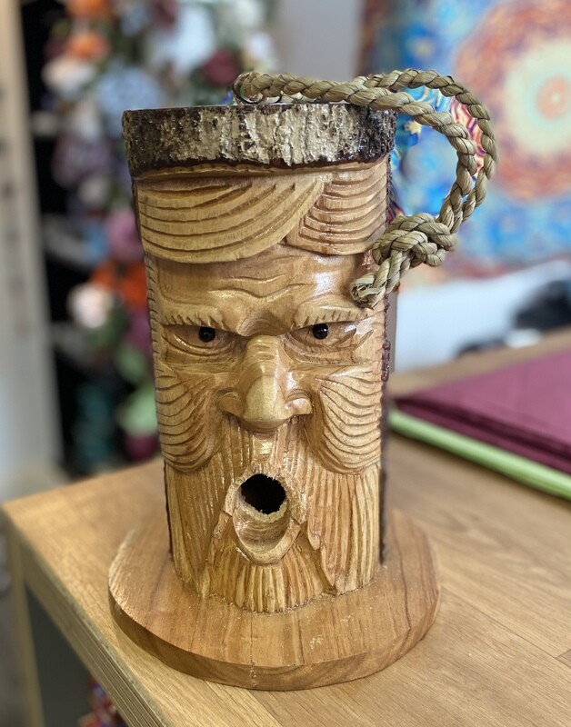Green Man bird house