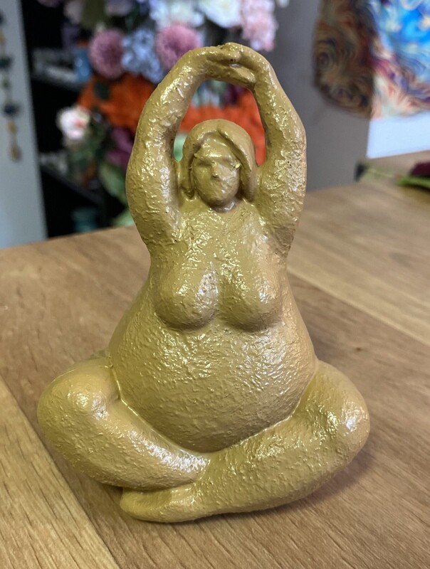 Stretching Woman