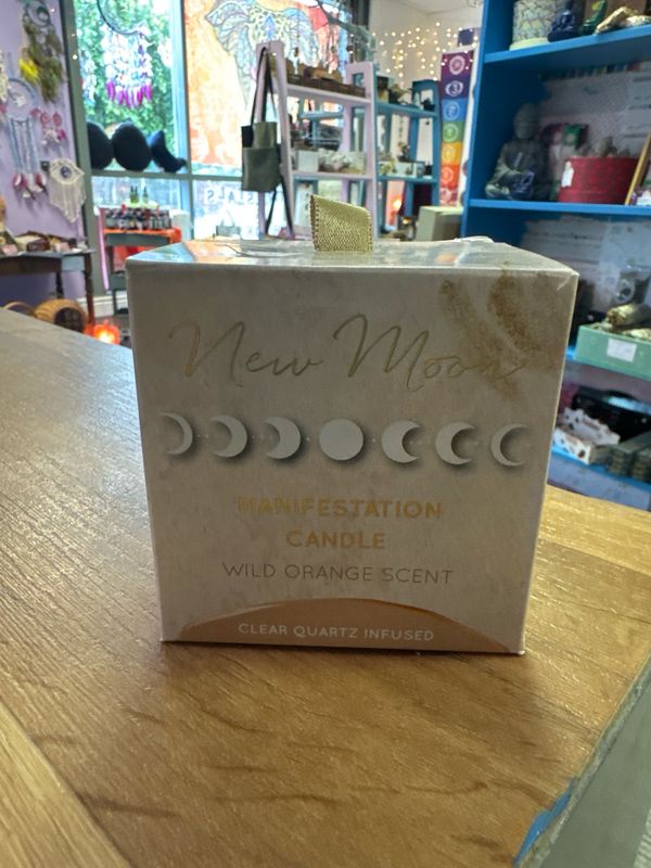 Orange Scented Manifestation Candle