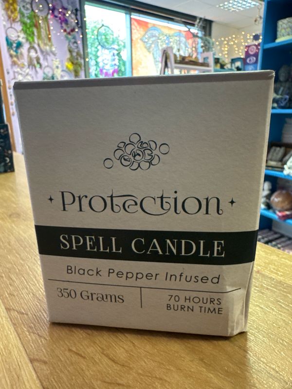 Black Pepper Infused Protection Candle