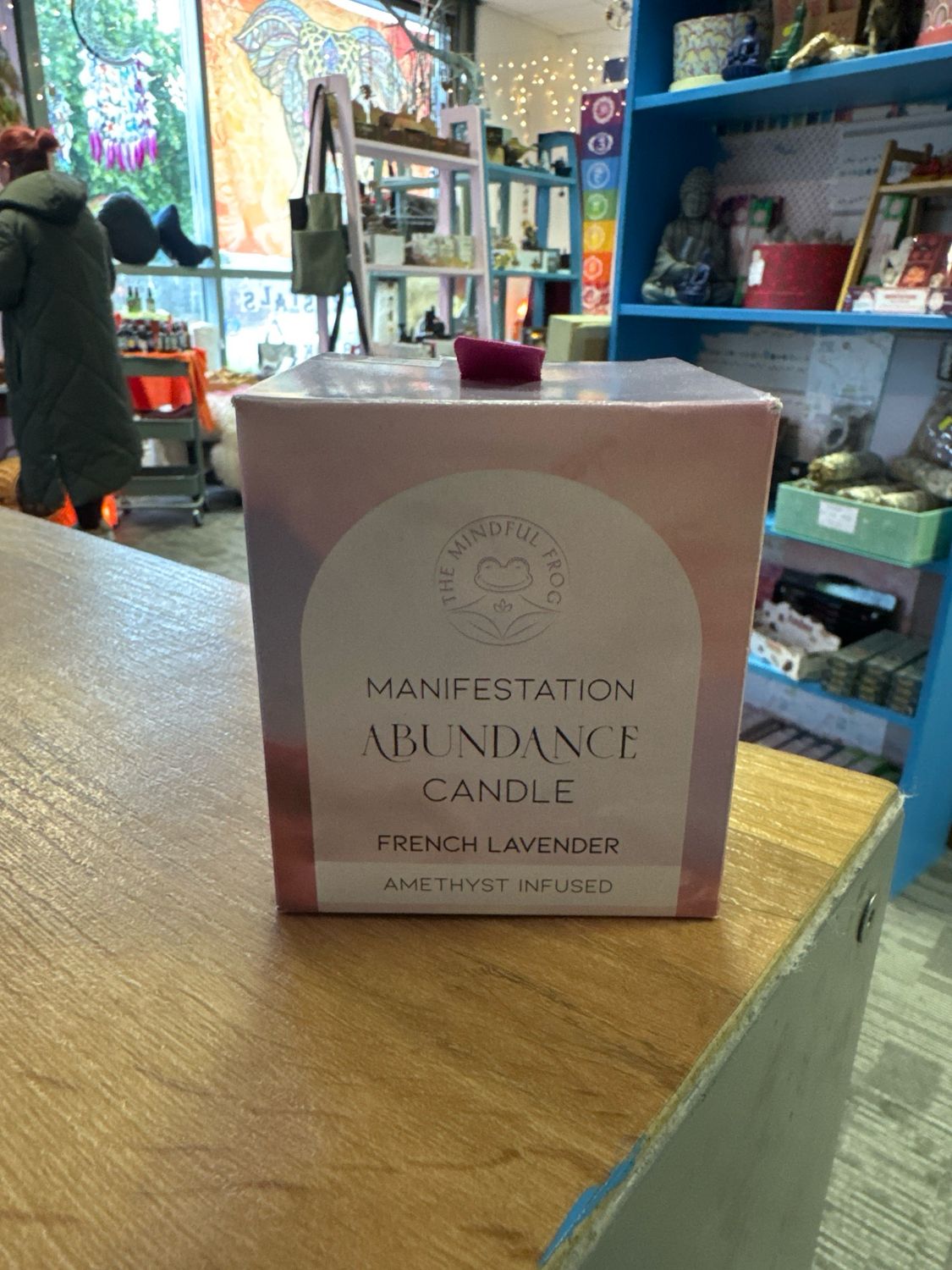 Manifestation abundance candle French lavender scented