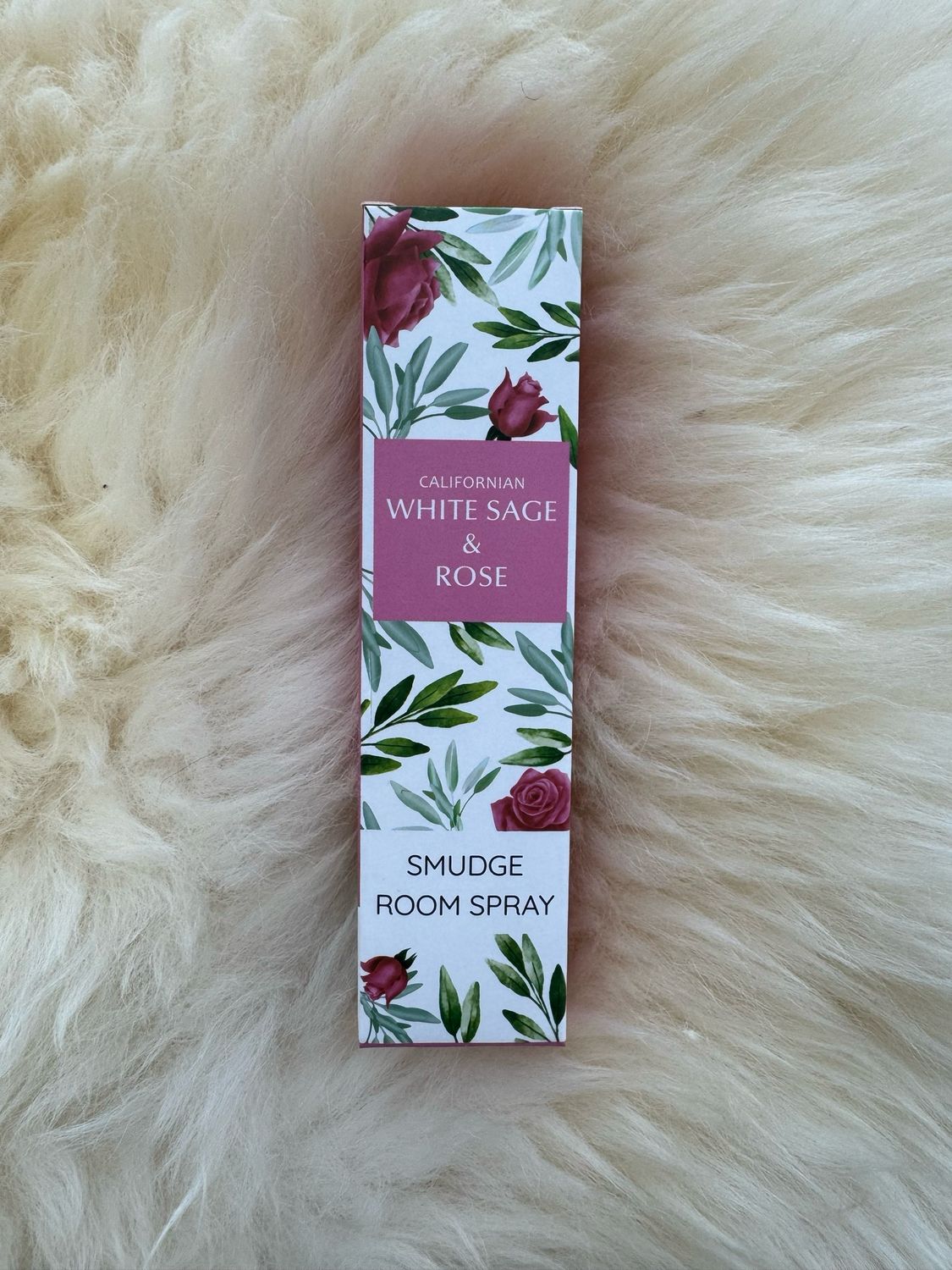 White Sage &amp; Rose Room Spray