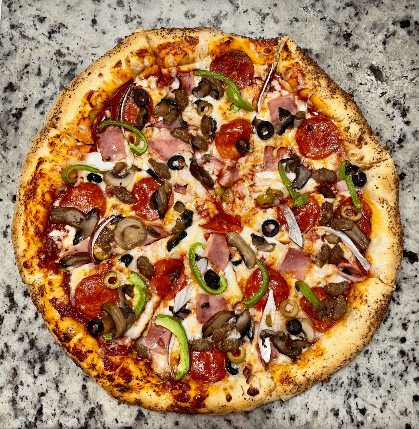 PIZZA RELLENA DE PHILADELFIA