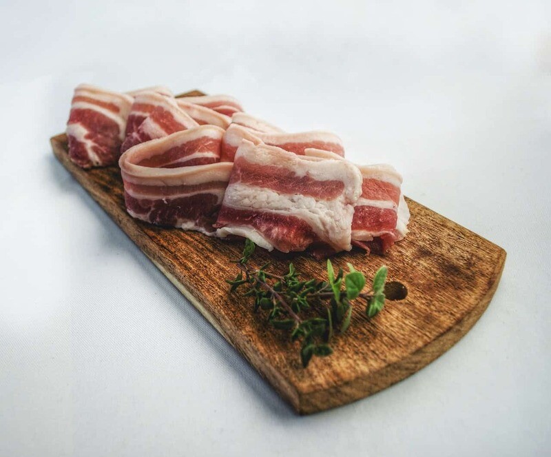 Bacon: Naturally cured Maple Brown Sugar