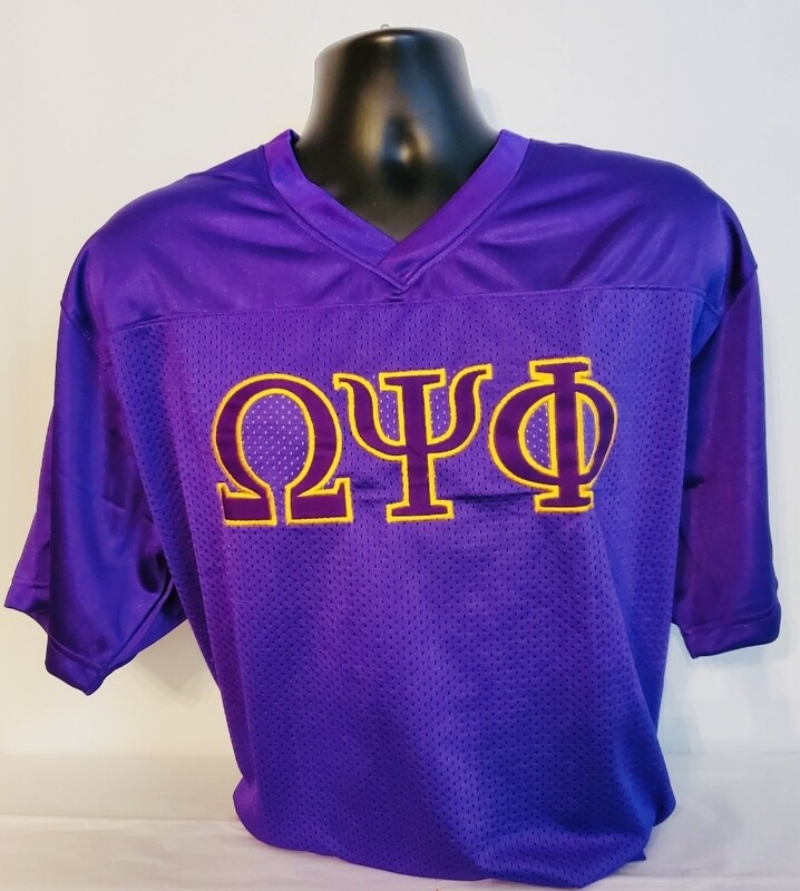 Omega Psi Phi Football Jersey (Purple)