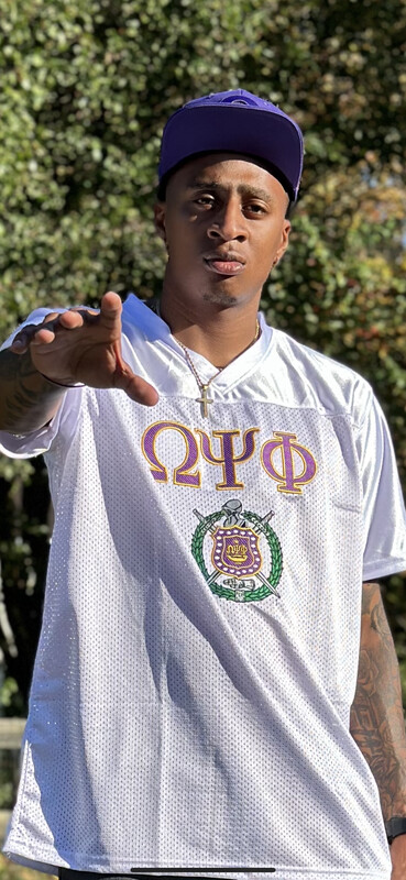 Omega Psi Phi Football Jersey (Ghost 2)