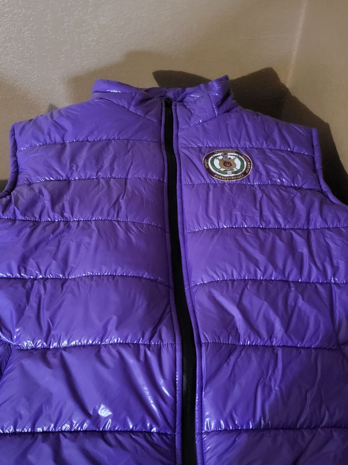 Omega Puffer Vest (Purple)