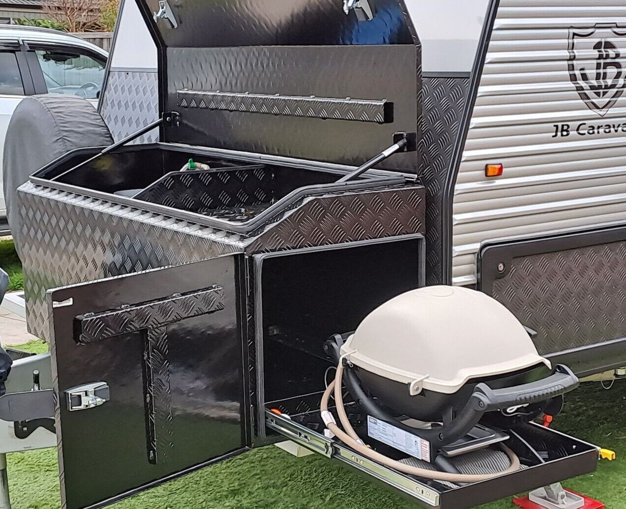 Caravan Drawbar Toolbox 1500 L X 500 W X 600 H
