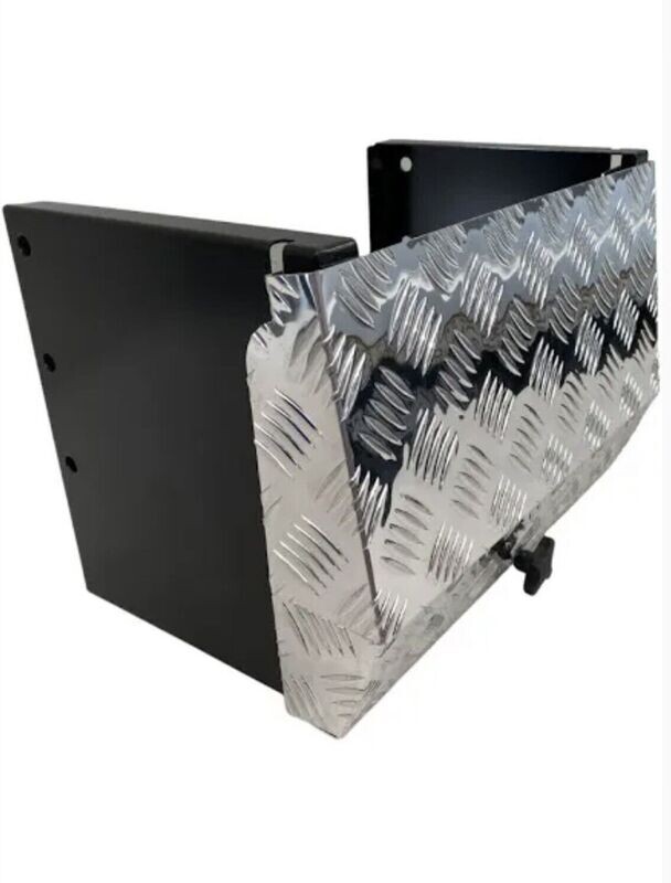 Aluminium Checker Plate CARAVAN BATTERY BOX X1
