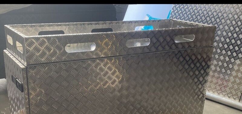Caravan Wood Basket 1500L X 500w X 160H