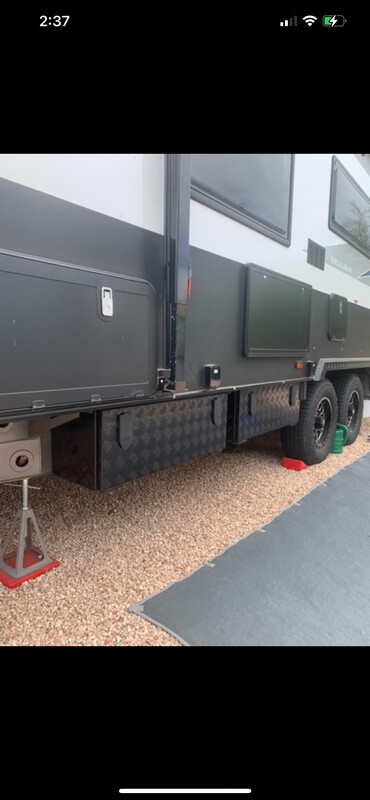 Caravan Under Body Storage Box