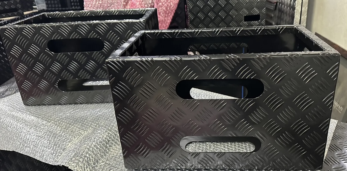 Caravan Wood box