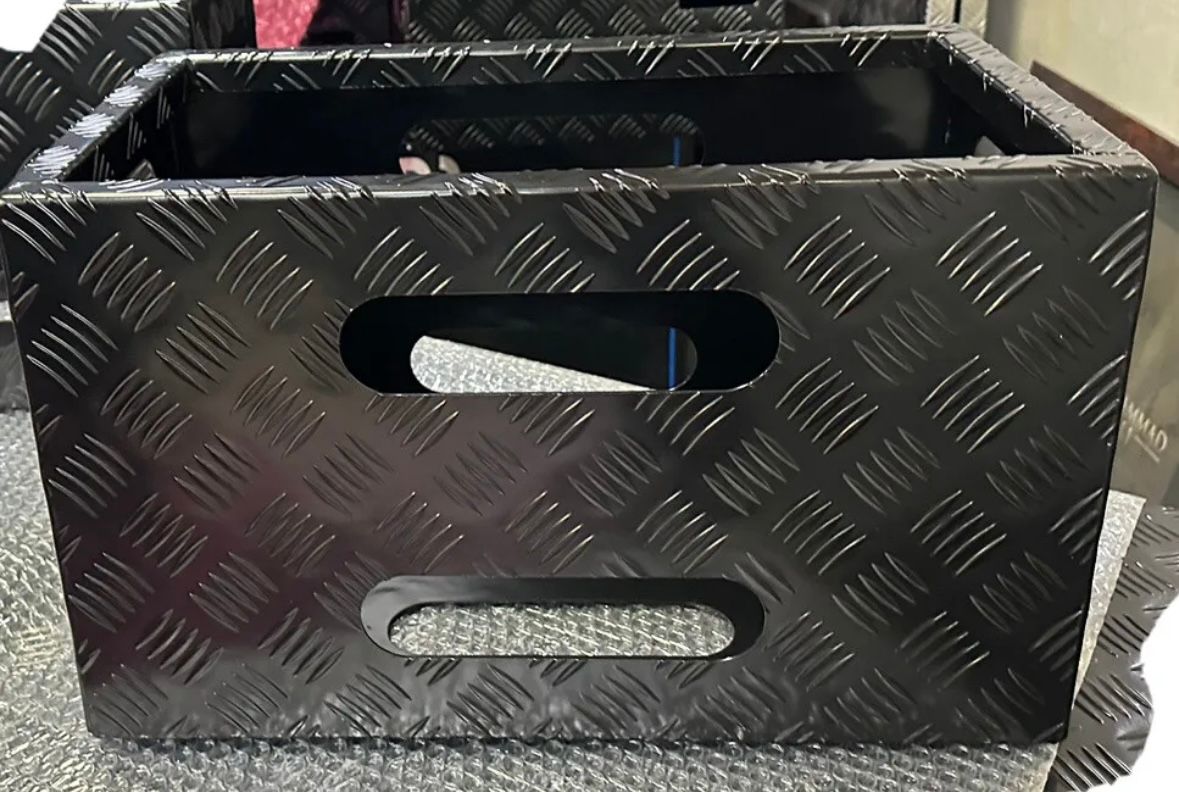 Caravan Wood box