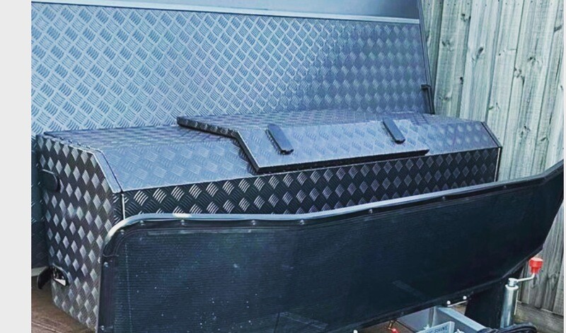 Caravan Toolbox TB TRIPLE  2200L X 600 X 600