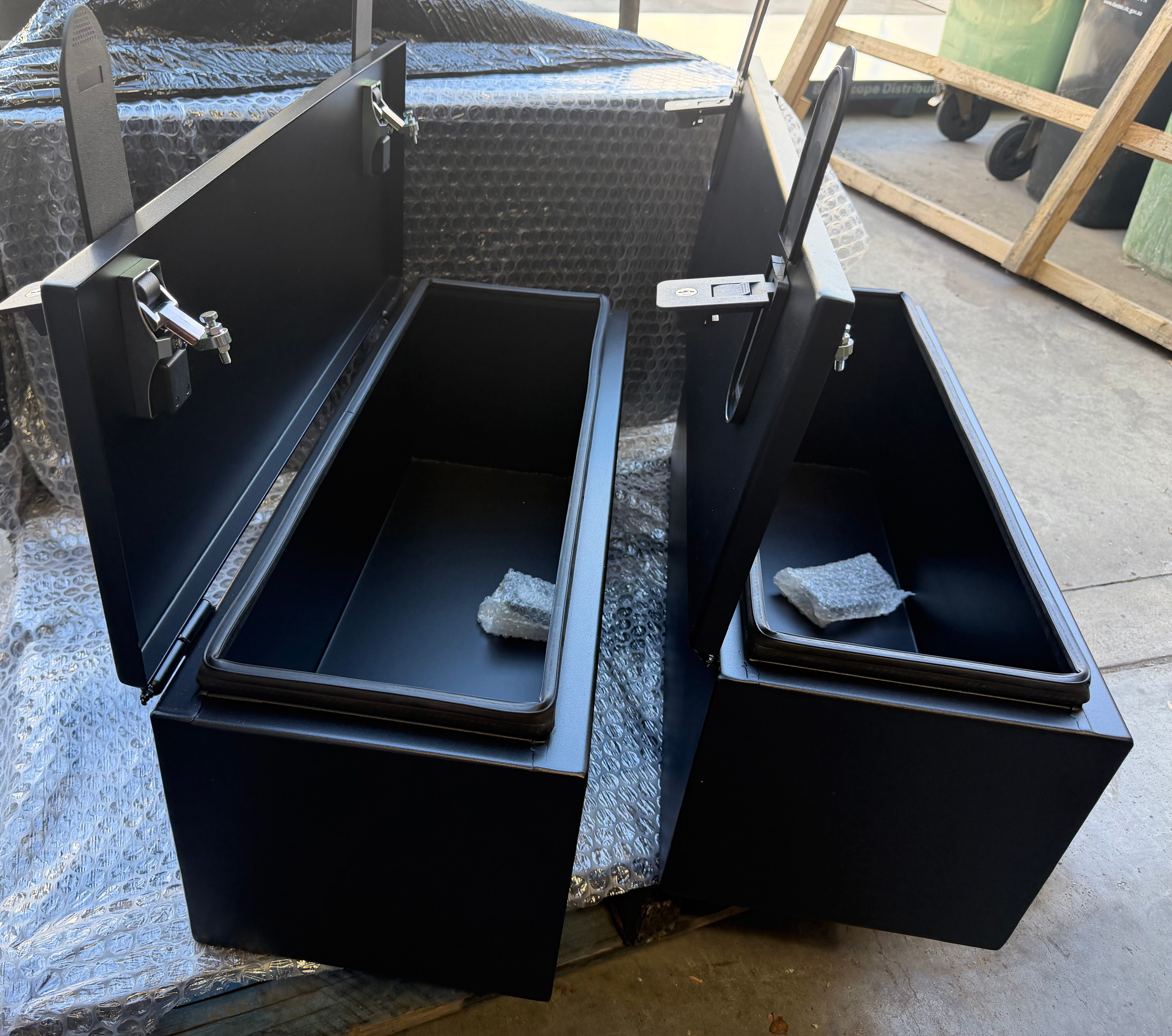 Caravan under body Storage box