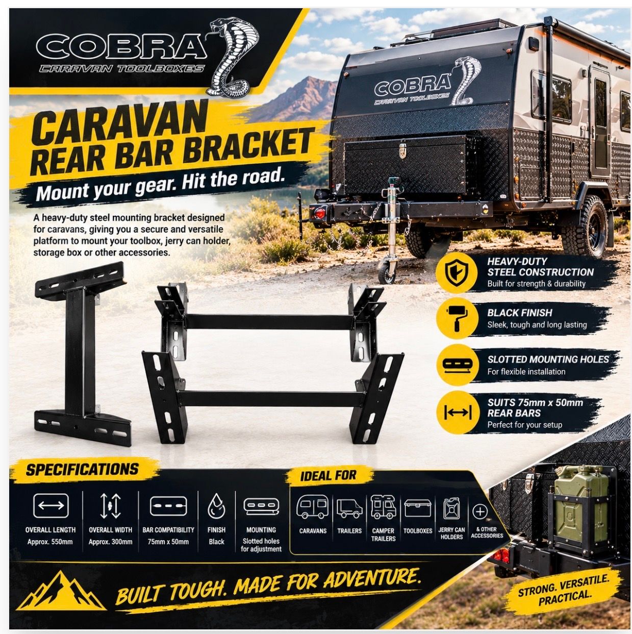 Caravan Bracket