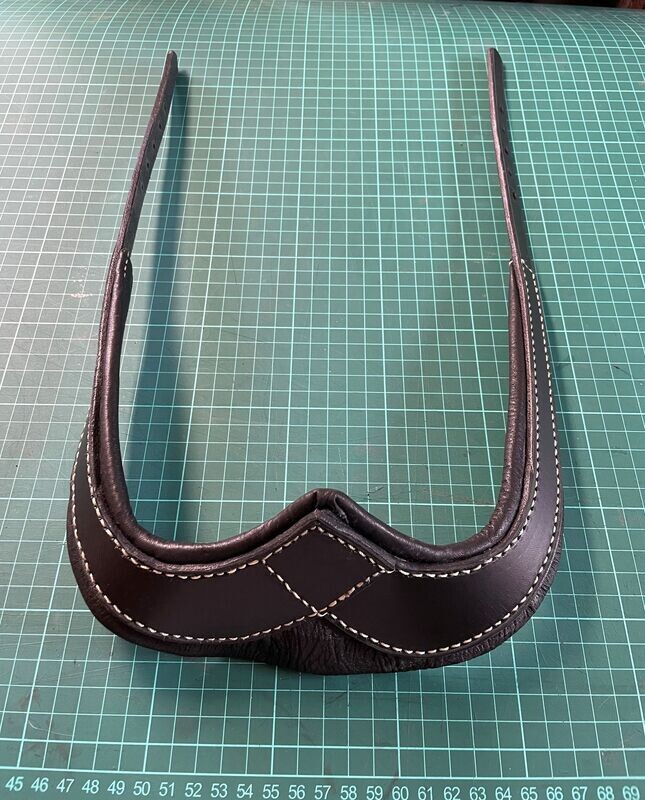 Ergonomisches Leder Genick Stück Ergonomisches Leder Genick Stück