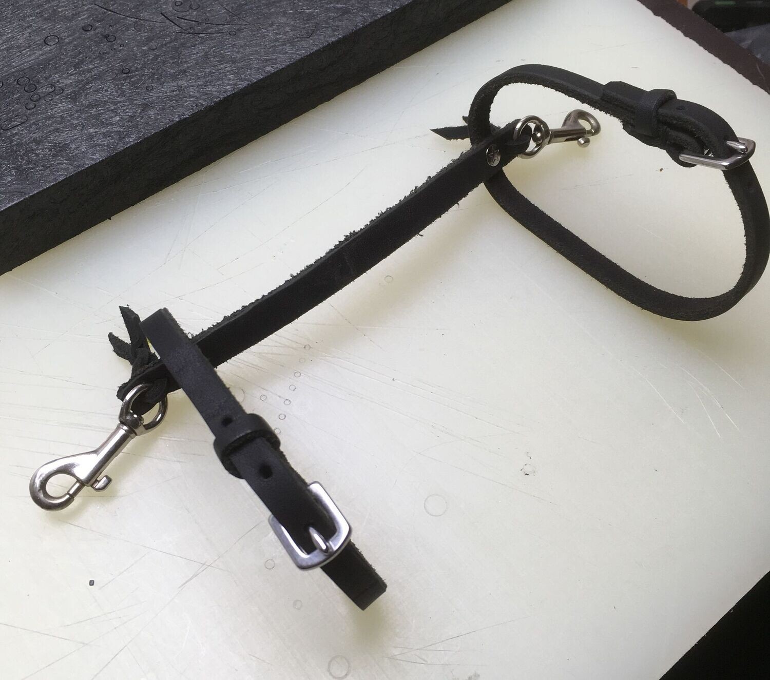 Leder Gepäckrollen Halterung