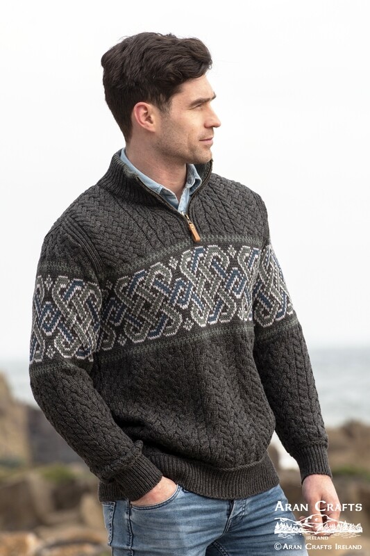 Newgrange Jacquard Design Sweater