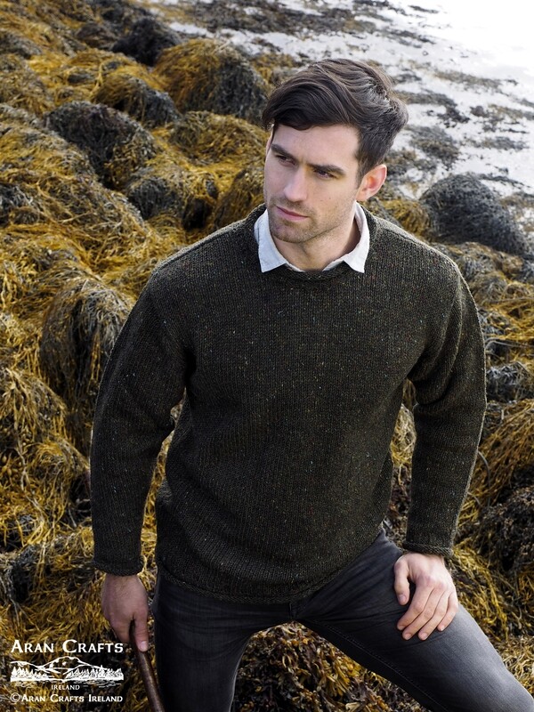 Glenties Curl Neck Sweater