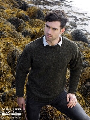 Glenties Curl Neck Sweater