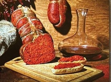 NDUJA AV SVART GRIS  - SPECIALITA&#39; DELLA SILA HÅNDVERK
