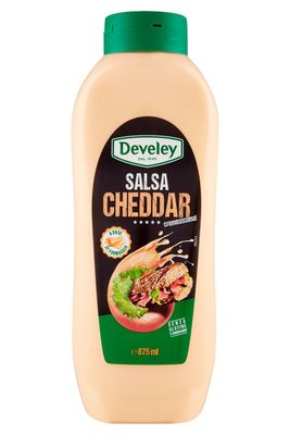 CHEDDAR SAUS DEVELEY  875 ML