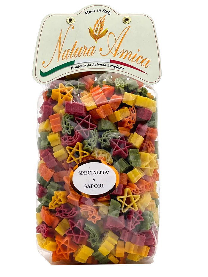 JULETRÆR OG STJERNER 5 SMAKER - 500GR