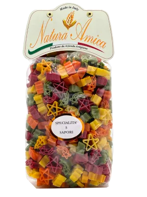 JULETRÆR OG STJERNER 5 SMAKER - 500GR