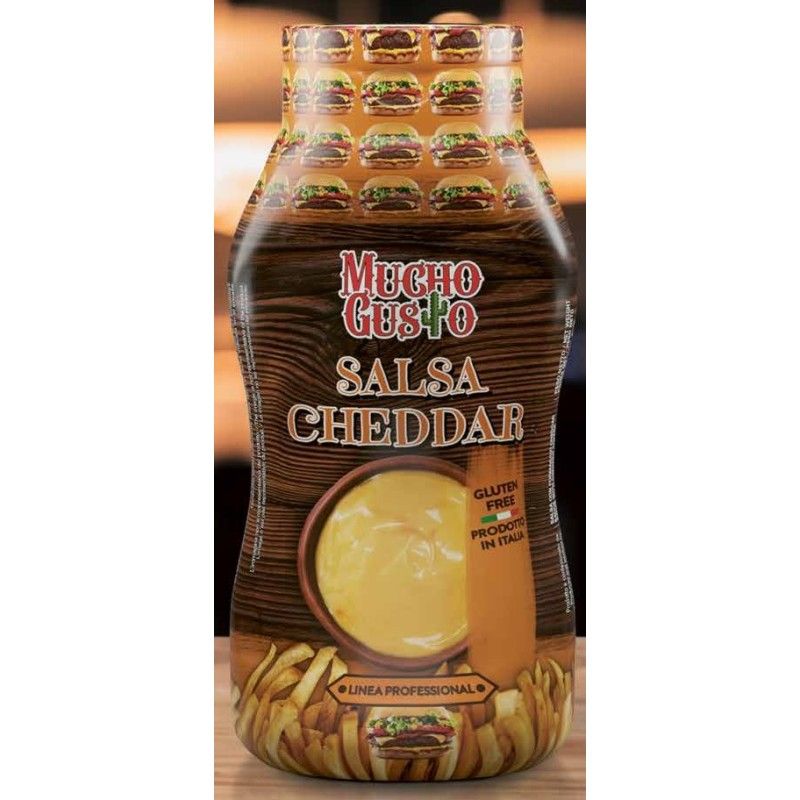 CHEDDAR SAUS MUCHO GUSTO45  890 ML