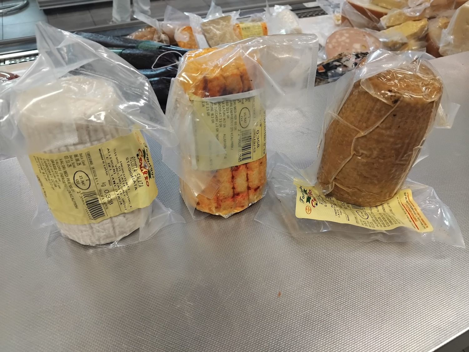 RICOTTA SALATA RØYKT - LAGRET (350GR)