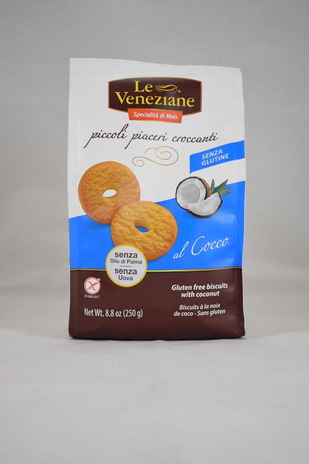 LE VENEZIANE - GLUTENFRI KOKOSKJEKS