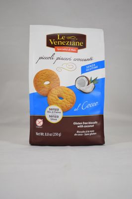 LE VENEZIANE - GLUTENFRI KOKOSKJEKS