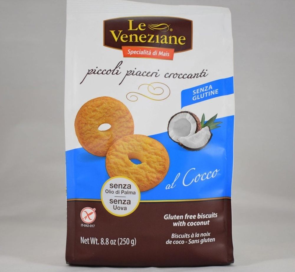 LE VENEZIANE - GLUTENFRI KOKOSKJEKS