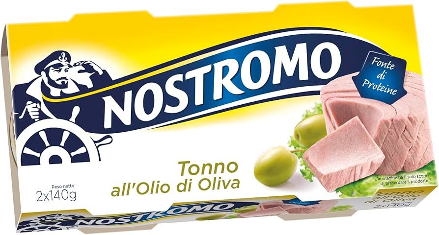 NOSTROMO - TUNFISK I OLIVENOLJE 2X140GR