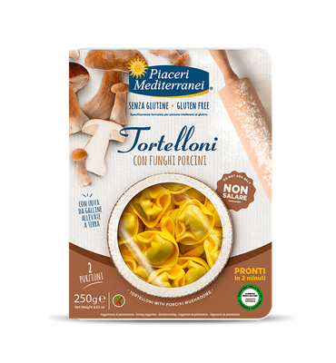 GLUTENFRI TORTELLONI MED STEINSOPP