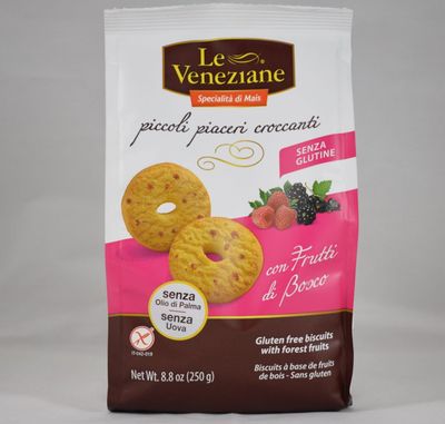 LE VENEZIANE - GLUTENFRI KJEKS MED VILLE BÆR